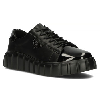 Kožené sneakersy Filippo DP4138/23 BK černé