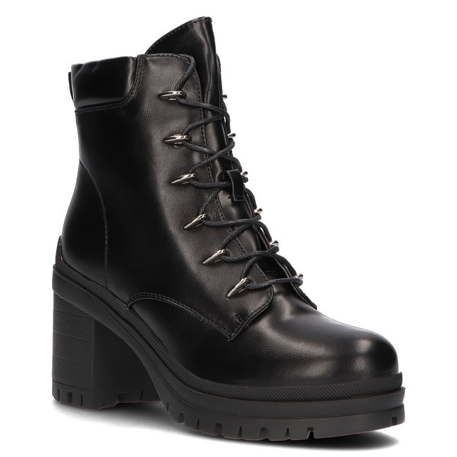 Černé kotníkové boty Filippo DBT3051/21 BK