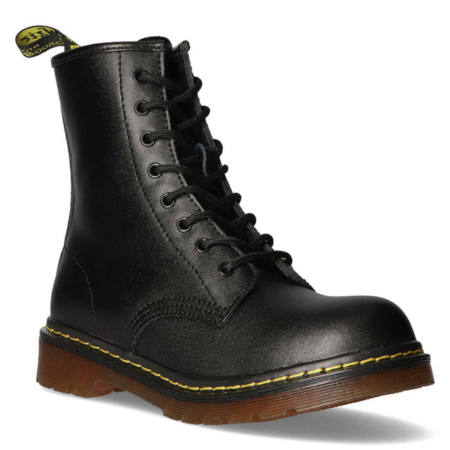 Kožené vysoké boty Filippo GL429/21 BK černé