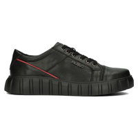 Černé kožené sneakersy Filippo MP942/23 BK