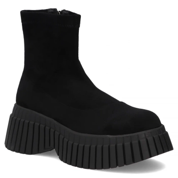 Černě kotníkové boty Filippo DBT8235/26 BK
