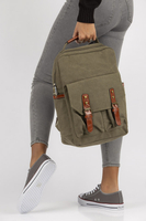Batoh Ines Delaure 1682683 khaki
