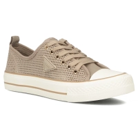 Khaki tenisky beige up slim QY838-63