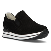 Kožené sneakersy Filippo DP1512/21 Bk černé