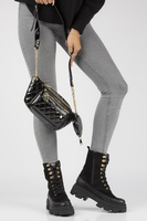 Kožené vysoké boty Filippo W-488 černé
