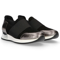 Polobotky Filippo 018 Black Suede/Nickel
