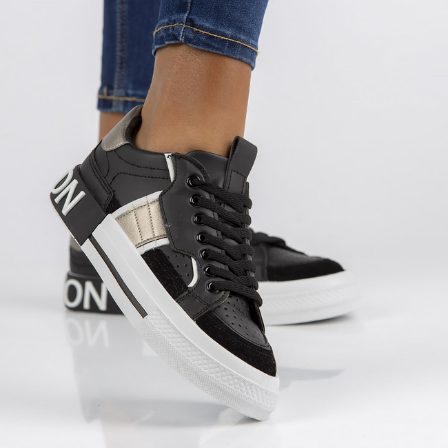 Černé sneakersy Filippo GG599