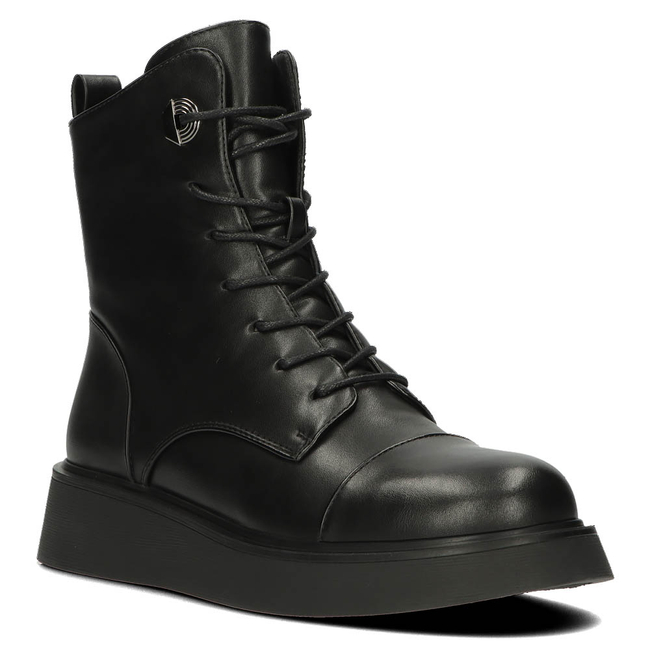 Černé boty Filippo DBT4068/22 BK