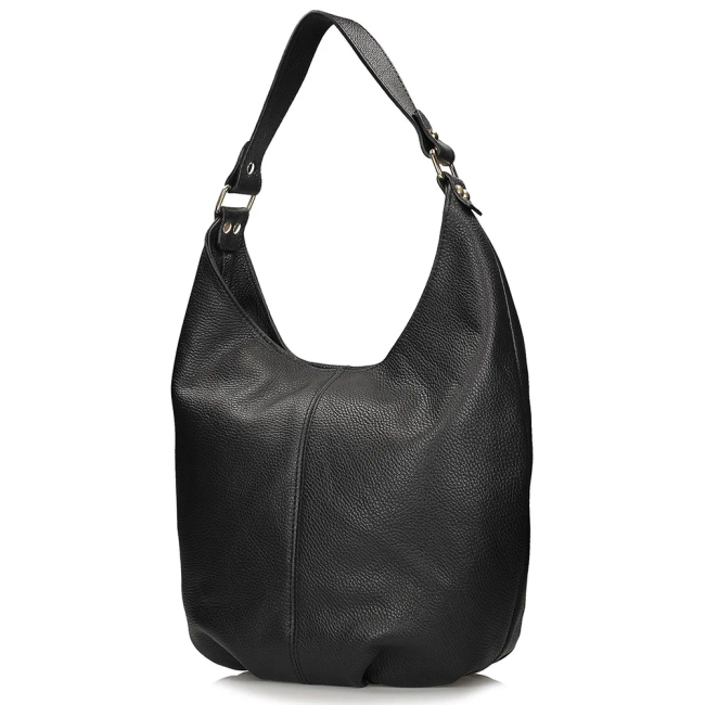 Toscanio Shopper Kůže F118 černá