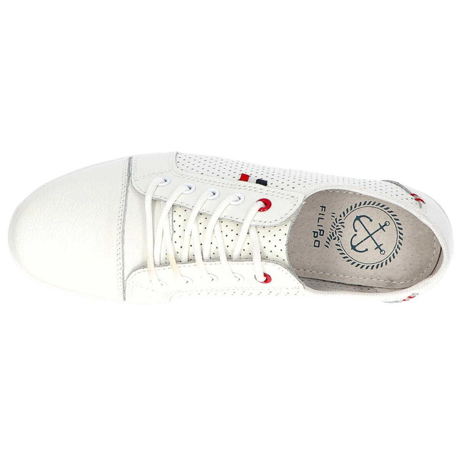 Polobotky FILIPPO DP009/20 WH White