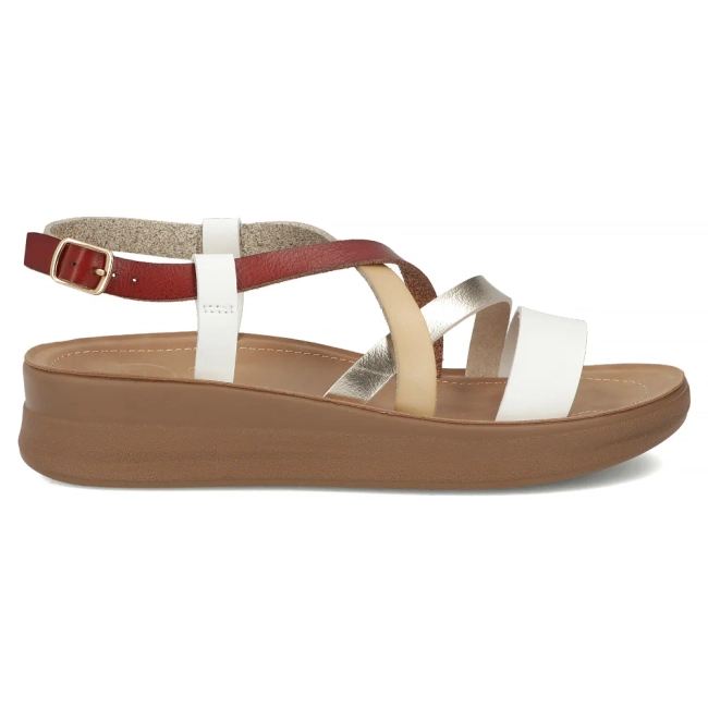 Bílé sandály Filippo DS7904/26 WH