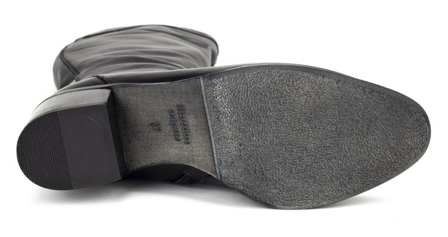 Kožené boty Filippo 1161 černá stretch kůže