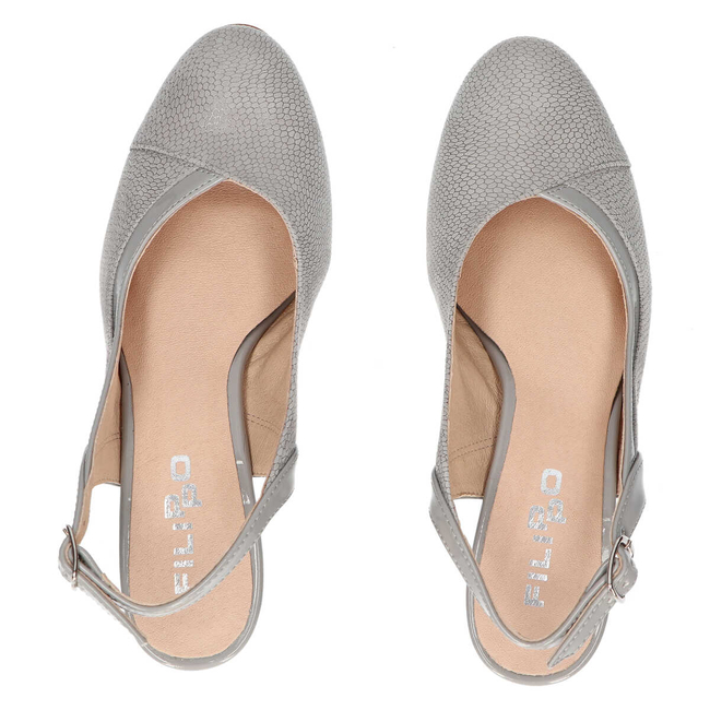 Filippo 970 Pumps Světle šedá kapota