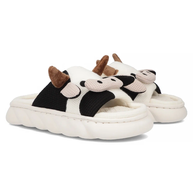 Bílé bačkory Filippo DK6682/24 WH BK
