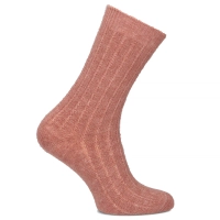 Růžové dámské ponožky