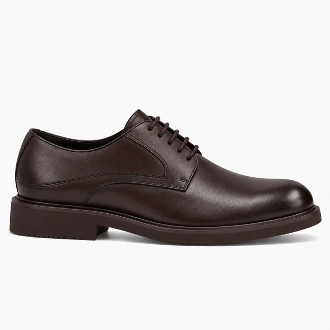 Hnědé kožené polobotky Filippo MP8255/26 D BR