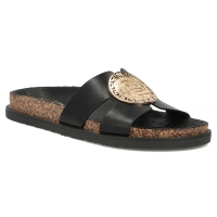 Černé pantofle Filippo DK6972/26 BK