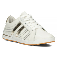 Bílé kožené polobotky Filippo DP4477/23 WH GO