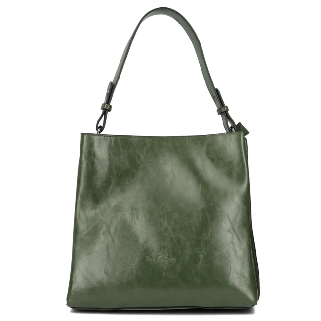 Khaki kabelka Ines Delaure 1682203