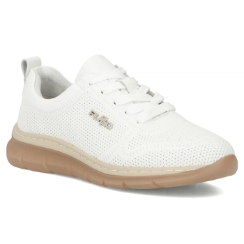 Bílé kožené tenisky Filippo DP7573/26 WH