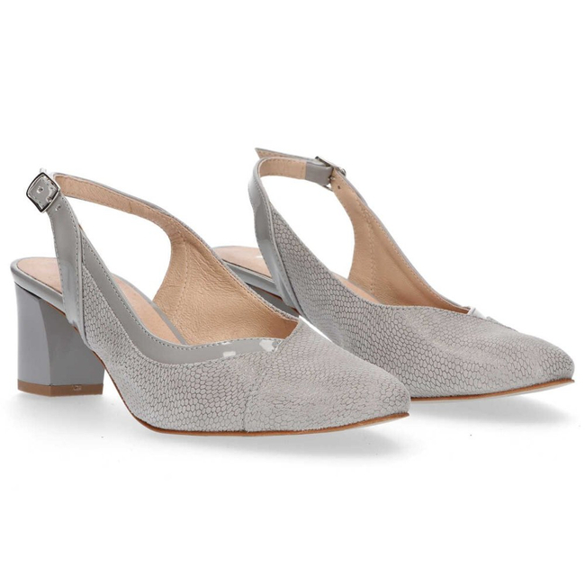 Filippo 970 Pumps Světle šedá kapota