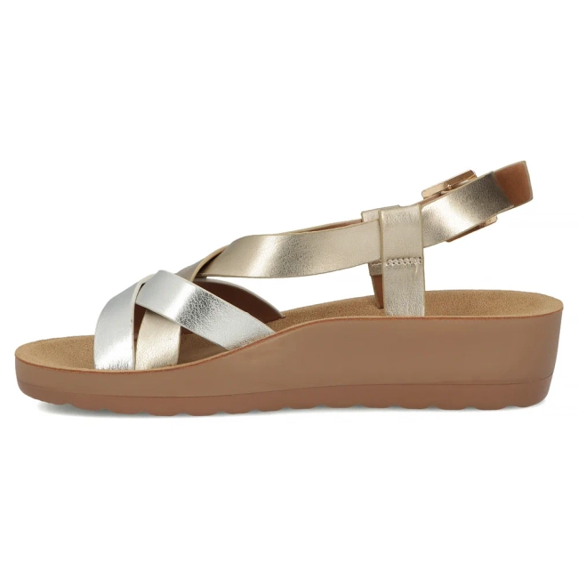 Zlaté sandály Filippo DS7903/26 GO