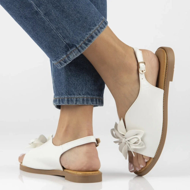 Bílé sandály Filippo DS7891/26 WH
