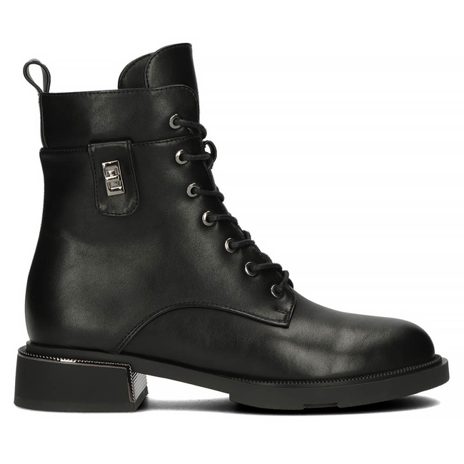 Černé boty Filippo DBT4089/22 BK