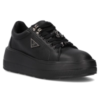 Černé kožené sneakersy Filippo DP6382/24 BK
