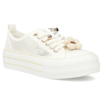 Bílé tenisky Filippo DTN7855/26 WH
