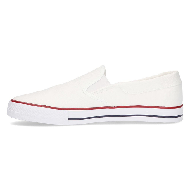 Bílé Slip-on tenisky Filippo Mtn210/21 Wh