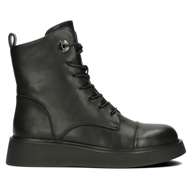 Černé boty Filippo DBT4068/22 BK