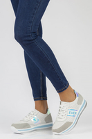 Modré kožené sneakersy Filippo DP1414/22 BL