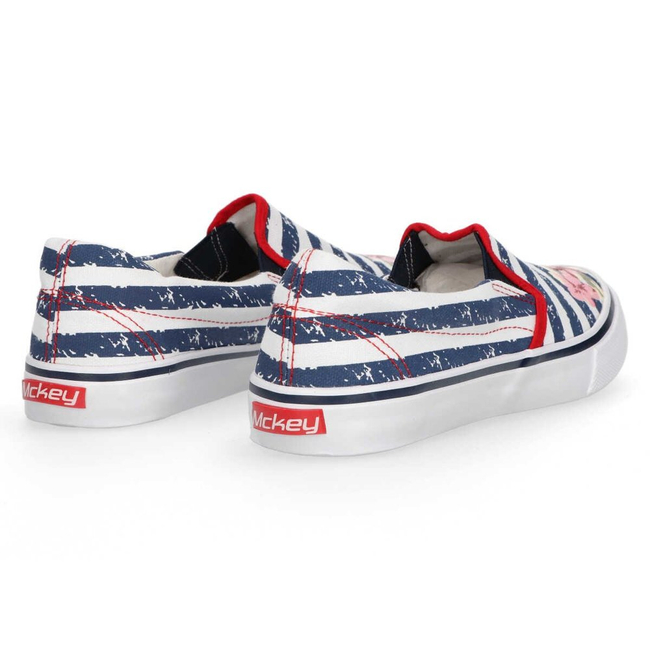 Sneakersy Slip on MCKEY DTN114/16 WH NV bílé