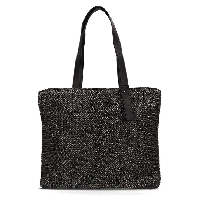 Černá košíková kabelka Filippo Shopper TD0132/21 BK