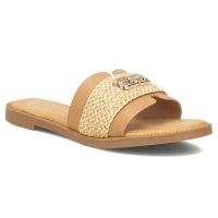 Béžové pantofle Filippo DK7899/26 BE