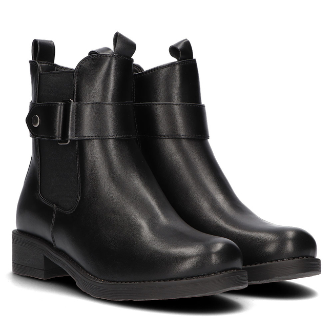Černé kotníkové boty Filippo DBT3011/21 BK