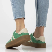 Zelené kožené sneakersy Filippo DP6764/25 GE