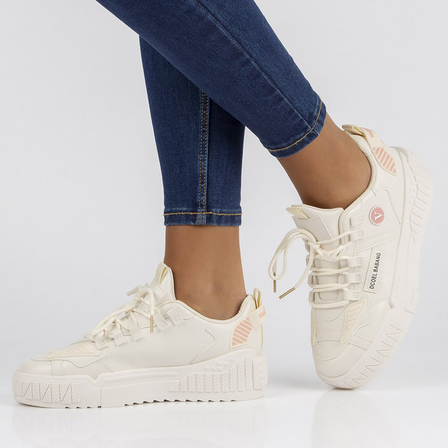 Sneakersy Filippo LA198P BE béžové