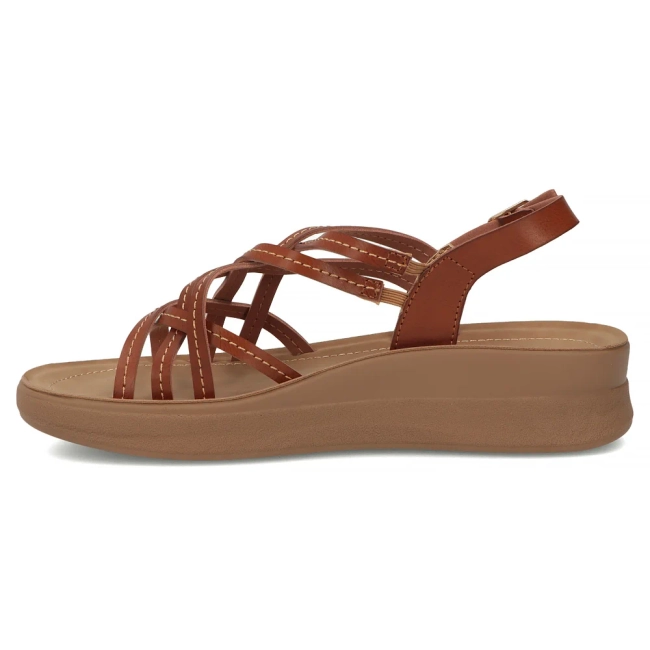 Hnědé sandály Filippo DS7905/26 BR