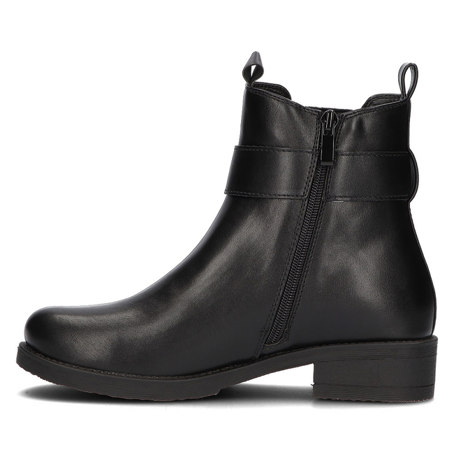 Černé kotníkové boty Filippo DBT3011/21 BK