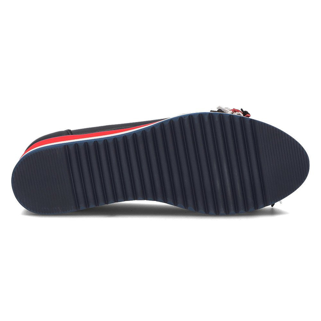 Kožené baleríny Filippo DP2159/21 NV tmavě modré